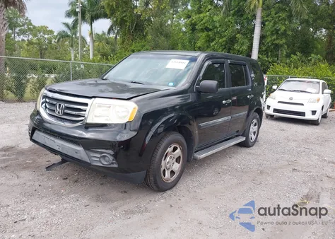 2012 Honda Pilot Lx from USA, damaged, VIN 5FNYF3H2XCB033117